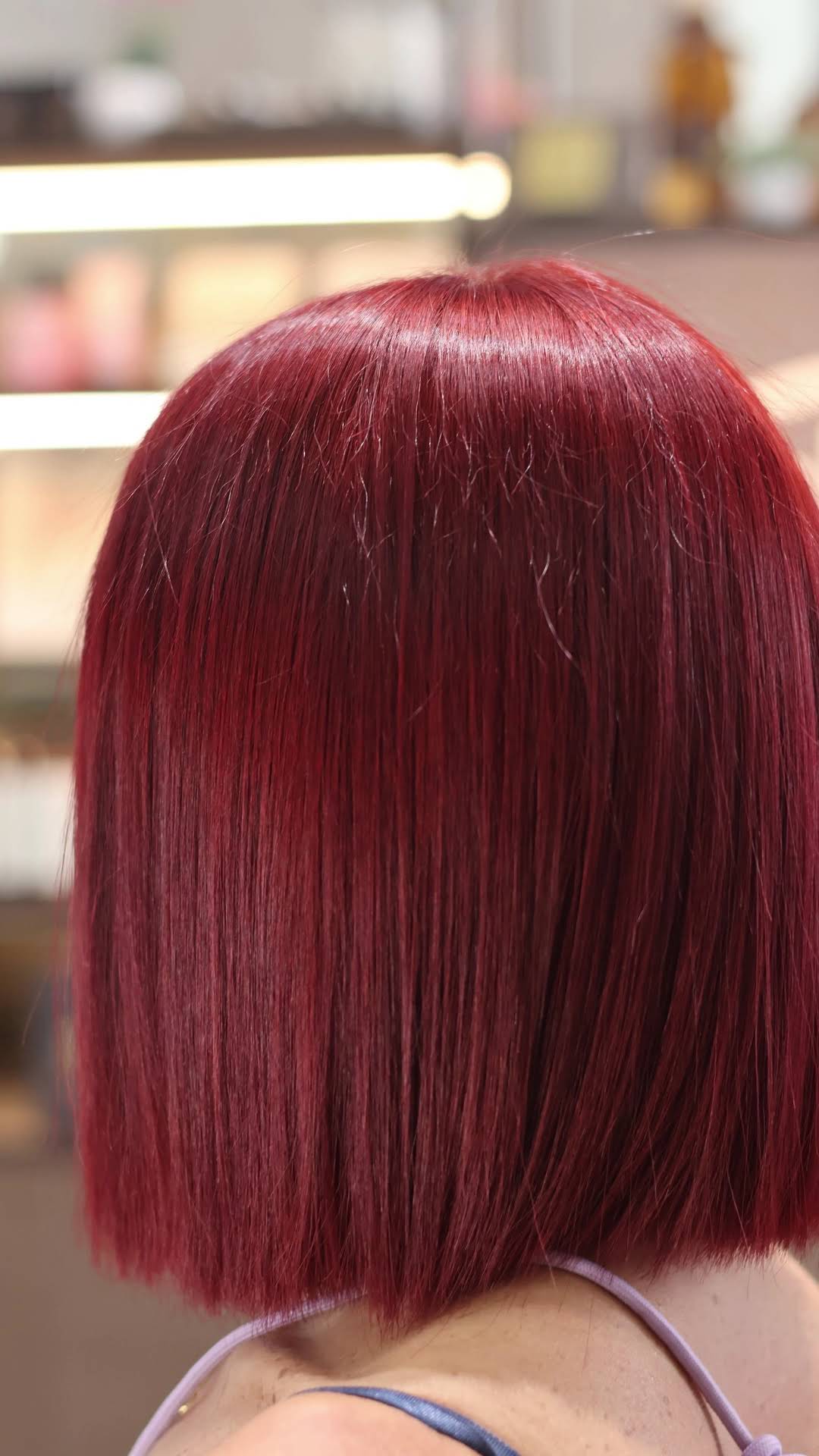 Red hair colour